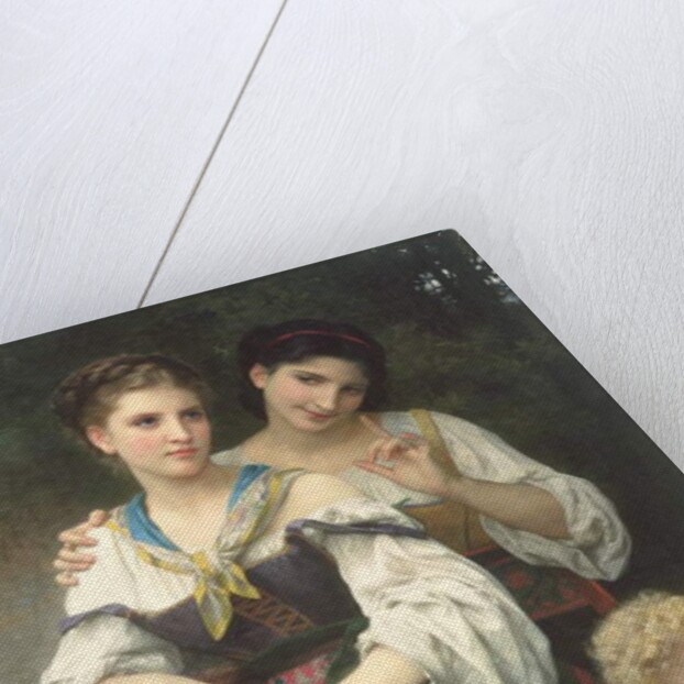 The Secret, 1876 by William-Adolphe Bouguereau