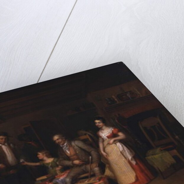 The Pedlar displaying his wares, 1836 by Asher Brown Durand