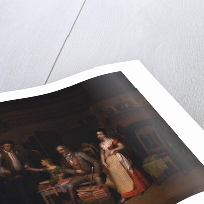 The Pedlar displaying his wares, 1836 by Asher Brown Durand