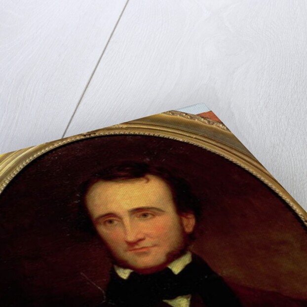 Edgar Allen Poe 1845 by Samuel Osgood