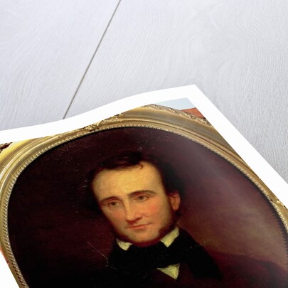 Edgar Allen Poe 1845 by Samuel Osgood