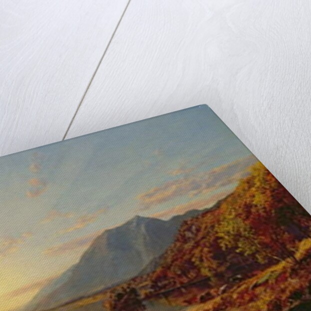 Sunset, Lake George, New York, 1867 by Jasper Francis Cropsey