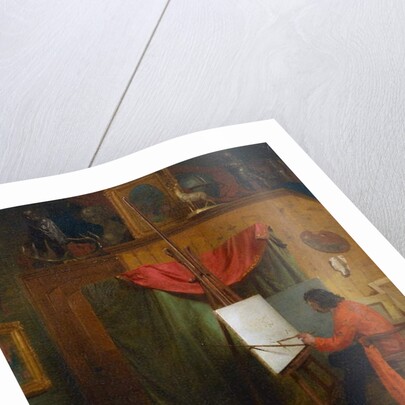 Self Portrait in the Studio by William Holbrook Beard