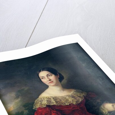 Mrs Aaron Vail 1842 by Vicente Lopez y Portana