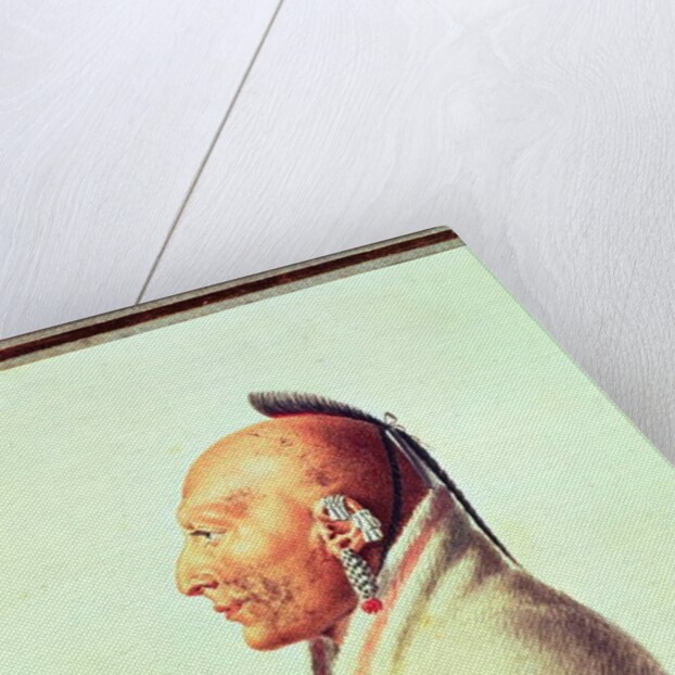 Indian Chief of the Little Osages, c.1807 by Charles Balthazar Julien Fevret de Saint-Memin