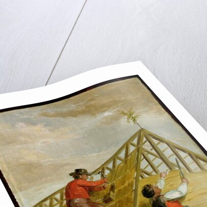 Barn Builders, 1836 by Asher Brown Durand