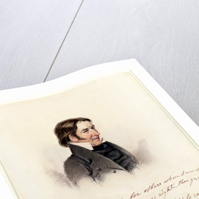 Portrait of David Crockett, 1834 by Anthony Lewis De Rose