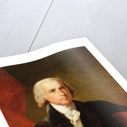 James Madison, 1835 after the original by Gilbert Stuart by Asher Brown Durand