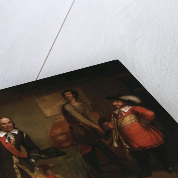 Peter Stuyvesant and the Trumpeter, 1835 by Asher Brown Durand