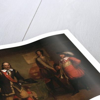 Peter Stuyvesant and the Trumpeter, 1835 by Asher Brown Durand