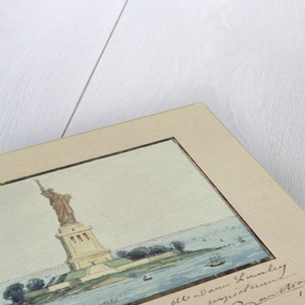 Statue of Liberty, Beldoe Island, New York City, 1888 by Frederic Auguste Bartholdi