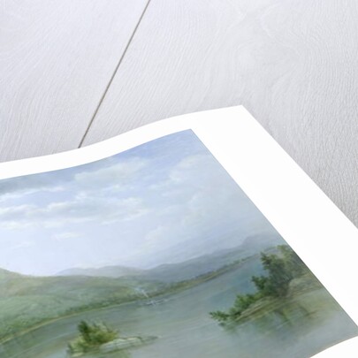 Black Mountain from the Harbor Islands, Lake George, New York, 1875 by Asher Brown Durand