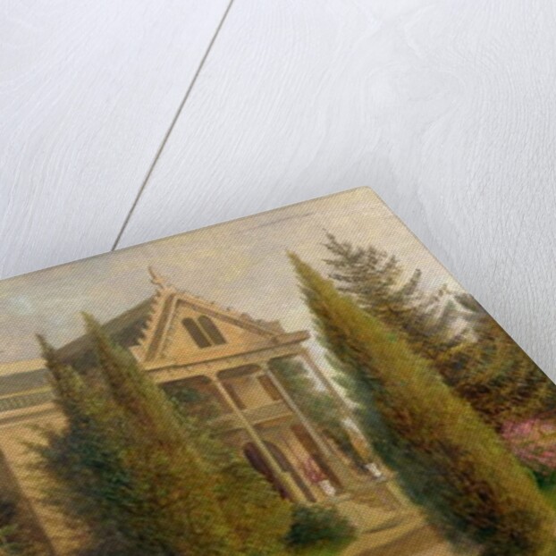 View of Dungan Manor House, Staten Island, 1876 by James Henry Wright