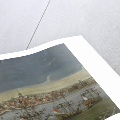 Southeast Prospect of the City of New York, c.1756-7 by American School