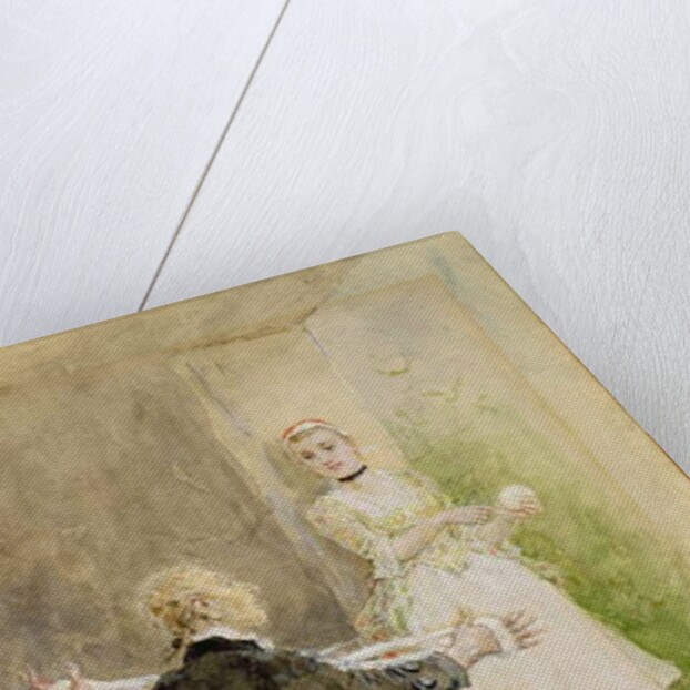 Ichabod Crane and Katrin Van Tassel, c.1893 by George Henry Boughton