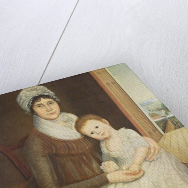 Mrs. Daniel Truman and Child, c.1798-1810 by Reuben Moulthrop