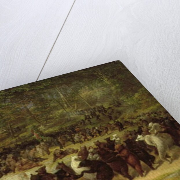 The Bear Dance, c.1850 by William Holbrook Beard