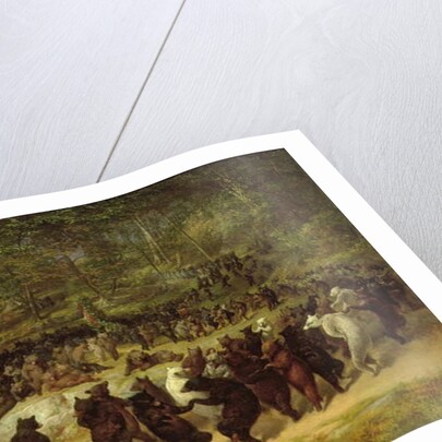 The Bear Dance, c.1850 by William Holbrook Beard