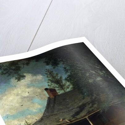 Thomas Cole's First Studio, 1881 by John Mackie Falconer