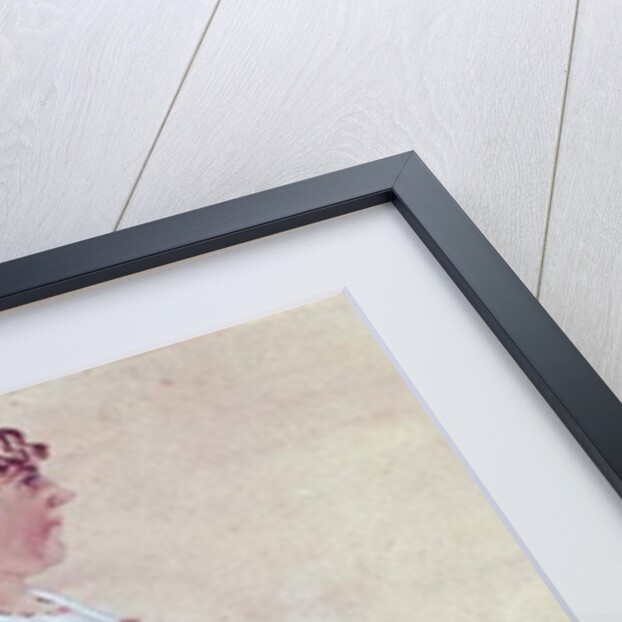 Girl with Green Umbrella, c.1835 by Jacob Maentel