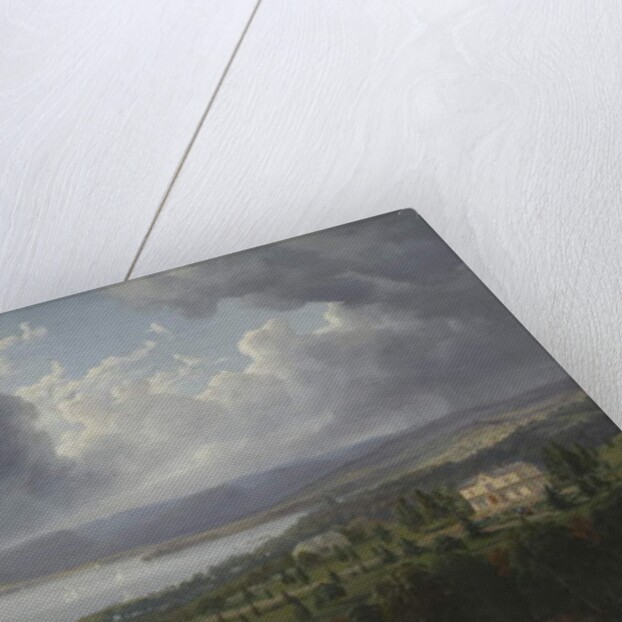 View of the Hudson River from Tarrytown Heights by Robert the Younger Havell