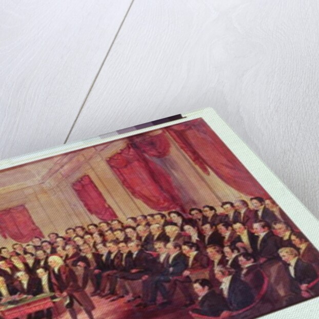 The Virginia Constitutional Convention, 1830 by George Catlin