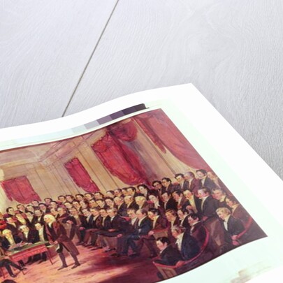 The Virginia Constitutional Convention, 1830 by George Catlin