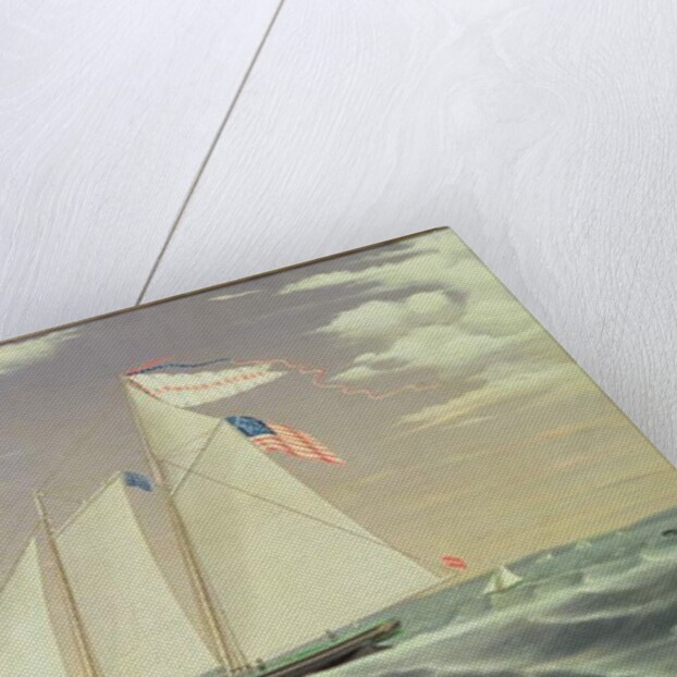 Schooner 'Lewis R. Mackey', 1854 by James Bard