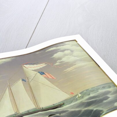 Schooner 'Lewis R. Mackey', 1854 by James Bard