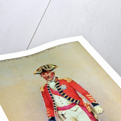 Sir William Howe, Commander in Chief of the British Army in full dress dismounted by Charles MacKubin Lefferts