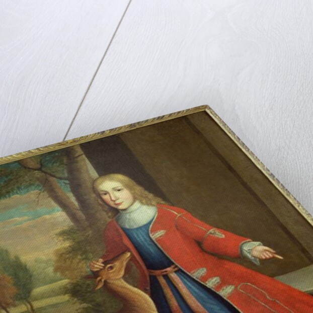 De Peyster Boy with a Fawn, c.1730-35 by Gerardus I Duyckinck