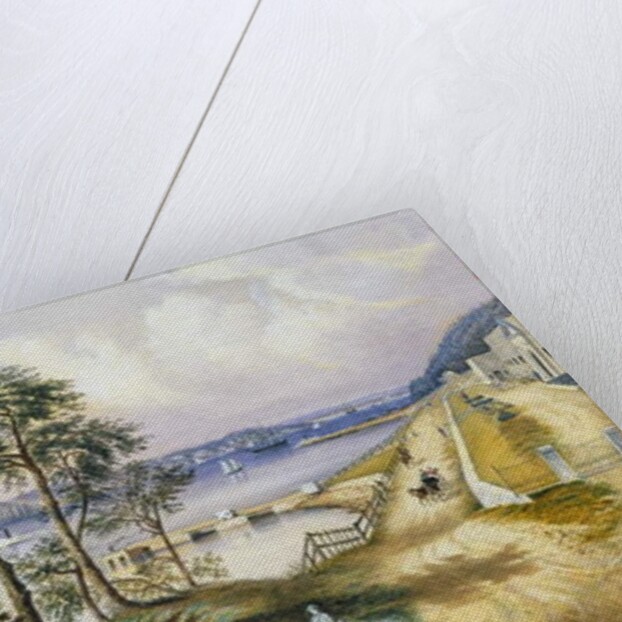 Staten Island and the Narrows from Fort Hamilton, N.Y., c.1861 by Frances Flora Bond Palmer