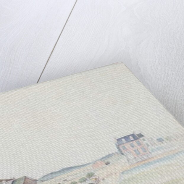 St. John's Church, President's Square, Washington D.C., July 1822 by Anne Marguerite Hyde de Neuville