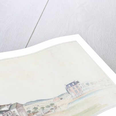 St. John's Church, President's Square, Washington D.C., July 1822 by Anne Marguerite Hyde de Neuville