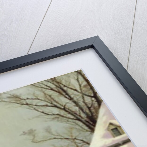 Farmyard in Winter, 1862 by George Henry Durrie