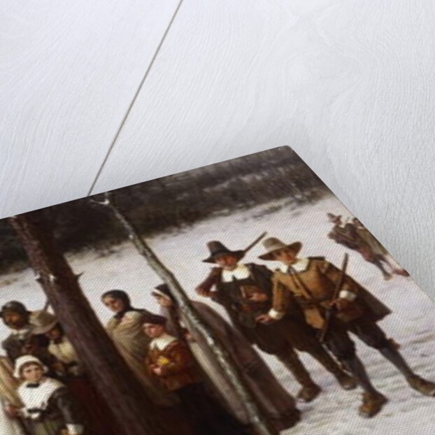 Pilgrims Going to Church, 1867 by George Henry Boughton