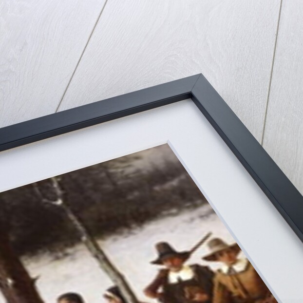 Pilgrims Going to Church, 1867 by George Henry Boughton