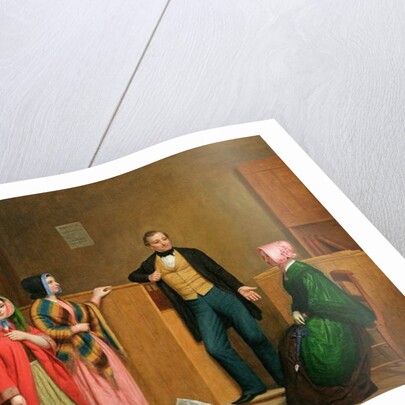 A Female Employment Office by William Henry Burr