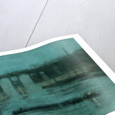 Nocturne, Old Battersea Bridge, 1885 by Walter Greaves