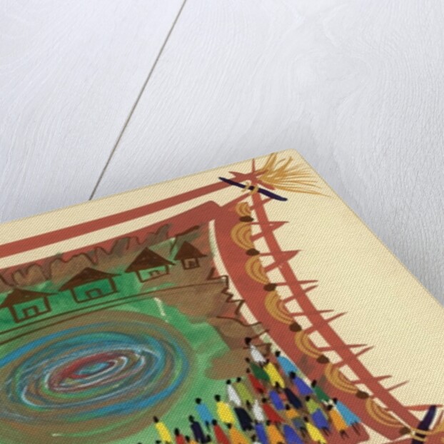 Bridge across time, 2005 by Oglafa Ebitari Perrin