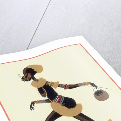 Raffia Woman, 2010 by Oglafa Ebitari Perrin