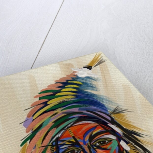 Am I an Aborigin 1, 2008 by Oglafa Ebitari Perrin