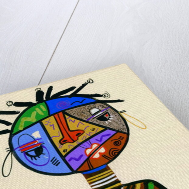 The Bold Face of Time, 2013 by Oglafa Ebitari Perrin