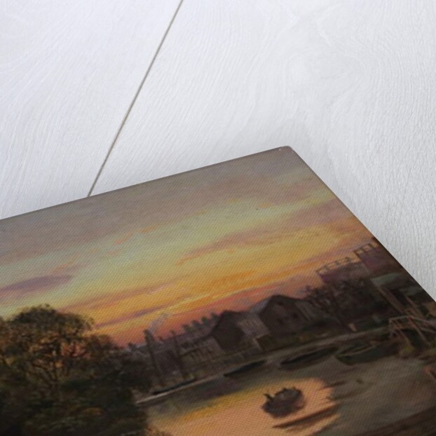 Kew at Sunset - Paton's property by James Lewis