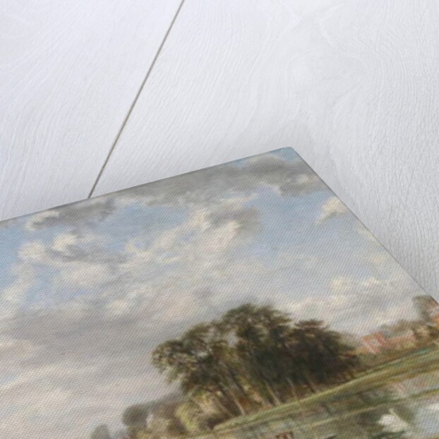 Orleans House, Twickenham, c.1825 by John Cleghorn