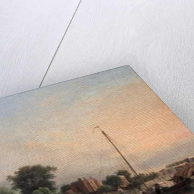 A View of Pope's Villa, Twickenham, Middlesex, c.1760 by Samuel Scott