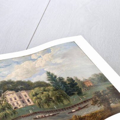 Alexander Pope's House and Earl Ferrer's House, Twickenham, Middlesex by English School