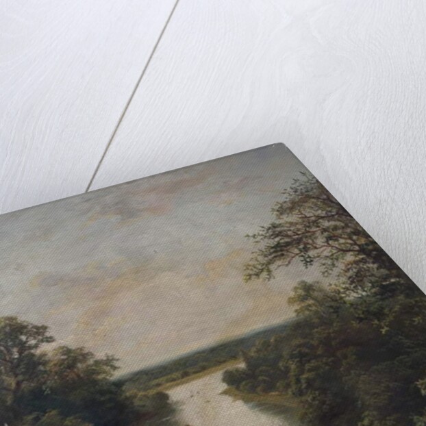 The Thames from the Terrace Gardens, Richmond, Surrey by English School