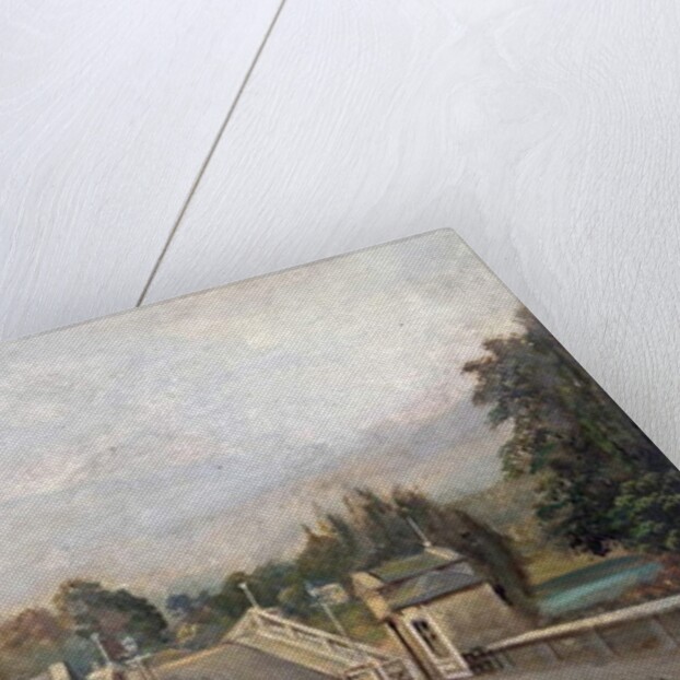 Old Richmond Bridge, 1779 by English School