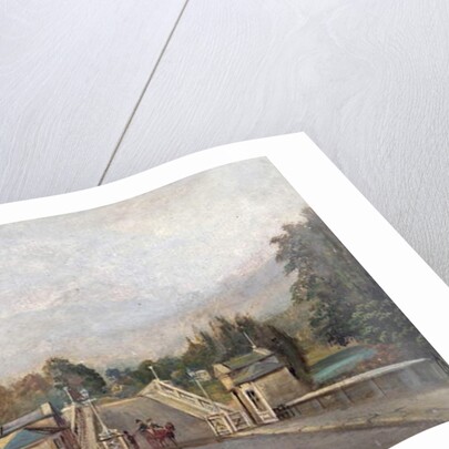 Old Richmond Bridge, 1779 by English School